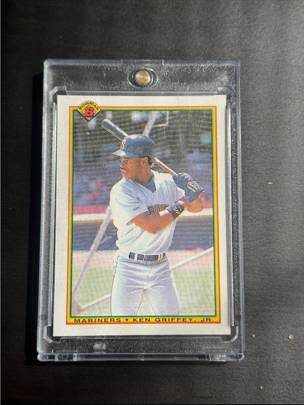 1990 Bowman #481 Ken Griffey Jr. Seattle Mariners Baseball Card x 2